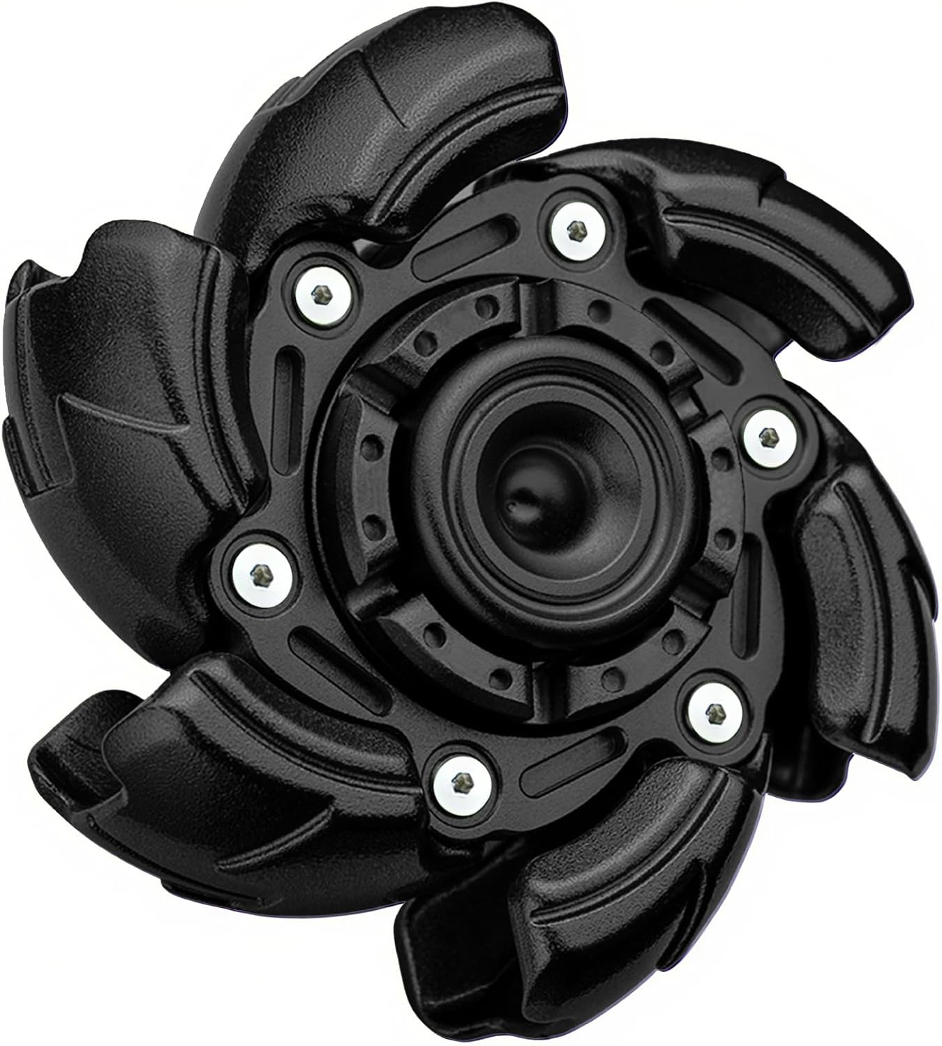 Pillbug Fidget Spinner, Open Armor Metal Fidget Spinners for Adults, Alloy EDC Fidget Toys Adults Stress Relief Toy Executive Desk Toy for ADHD, ADD & Autism (Black)